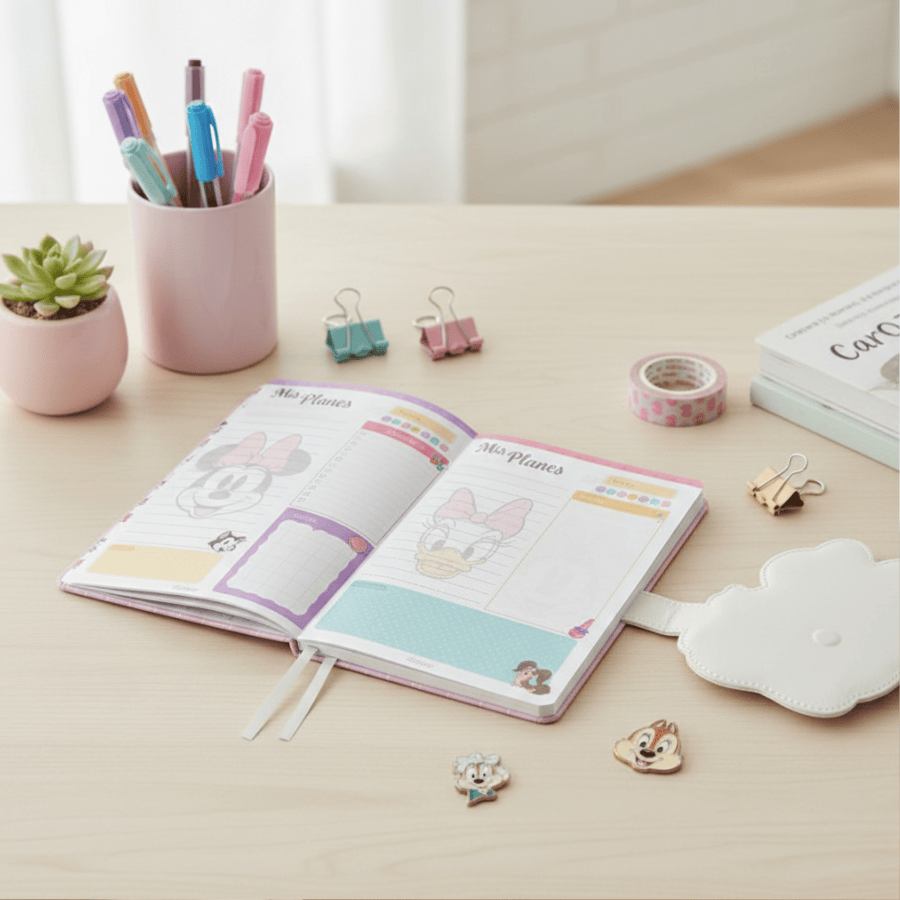 AGENDA IMANTADA KAWAII ROSADA MINNIE - 2