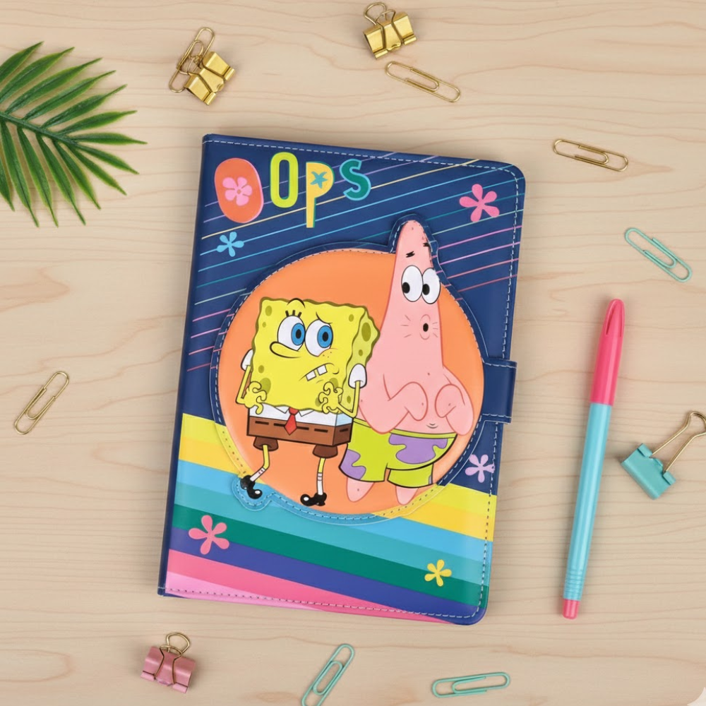 AGENDA IMANTADA KAWAII AZUL BOB ESPONJA - 1