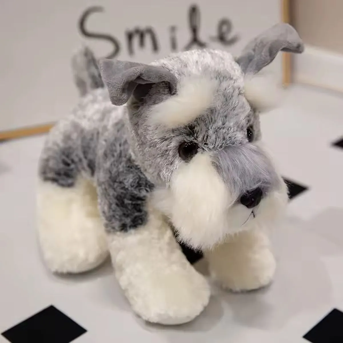 PELUCHE DE PERRO SCHNAUZER - 1