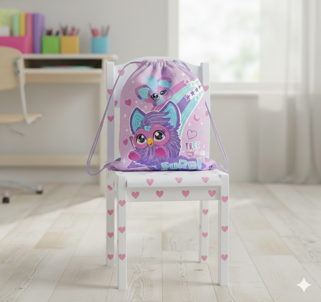 BOLSA DE ASEO ESCOLAR IMPERMEABLE CON BOLSILLO DE BLUEY AMARILLO - 2