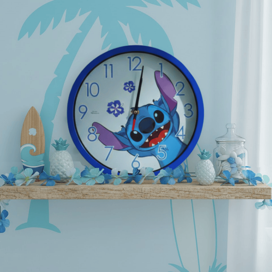 RELOJ STITCH FELIZ 25CM - 1