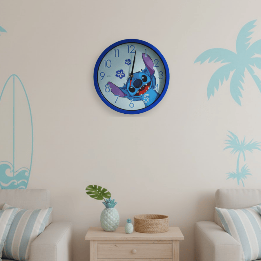 RELOJ STITCH FELIZ 25CM - 4