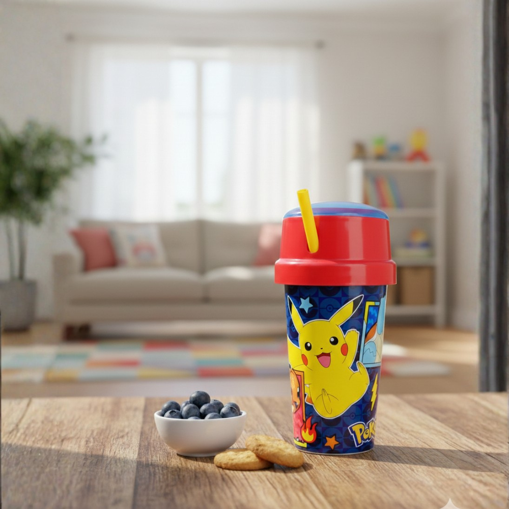VASO SNACK CONEJO AMARILLO 465 ML - 2