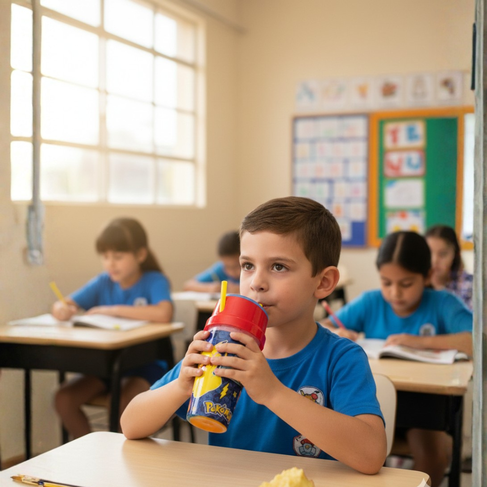 VASO SNACK CONEJO AMARILLO 465 ML - 4