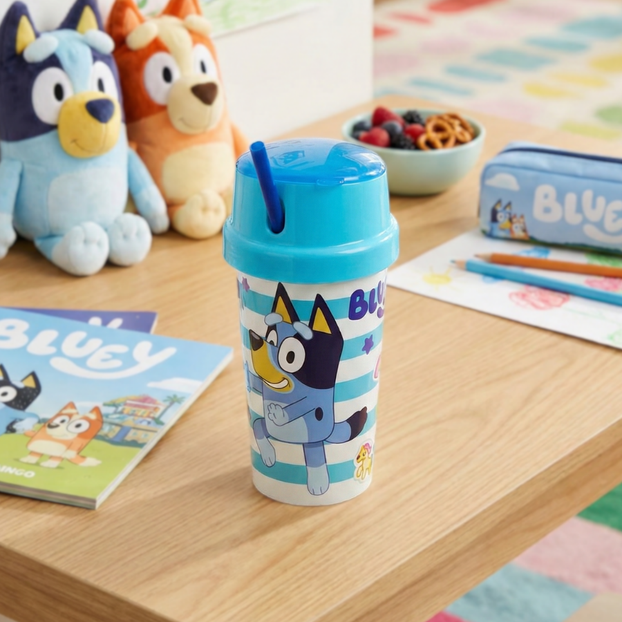 VASO SNACK INFANTIL 2 EN 1 PERRO ANIMADO 465ML - 1