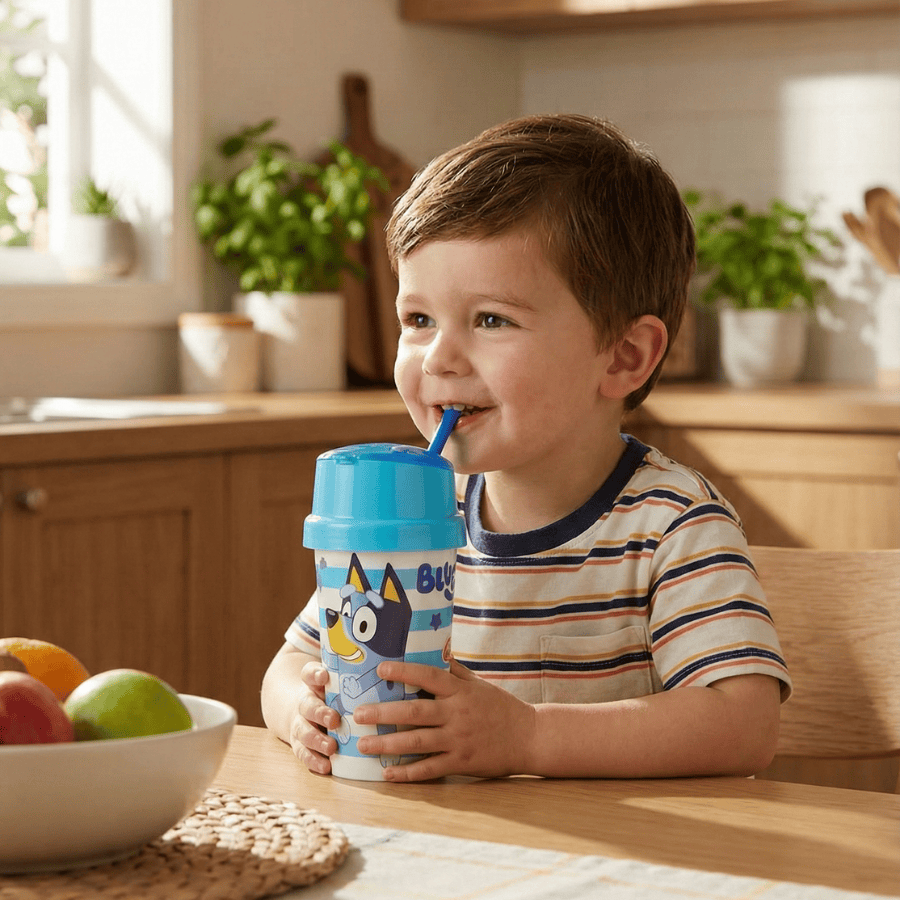 VASO SNACK INFANTIL 2 EN 1 PERRO ANIMADO 465ML - 4