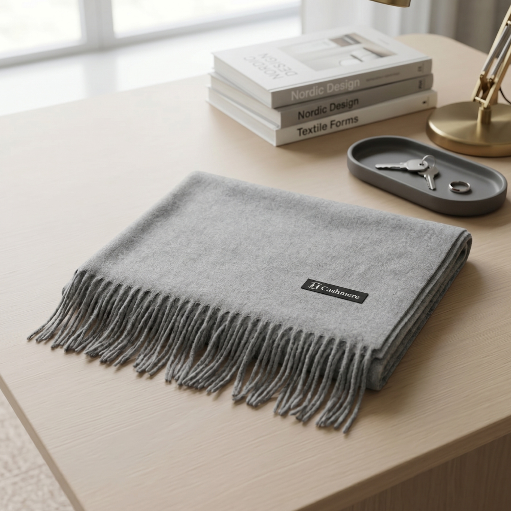 BUFANDA PARA VARÓN GRIS - 3