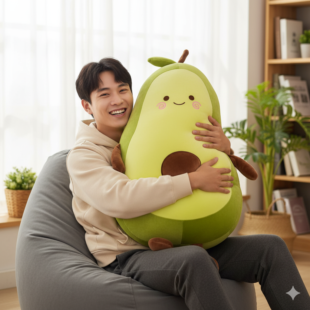 PELUCHE PALTA KAWAI 58 CM - 1