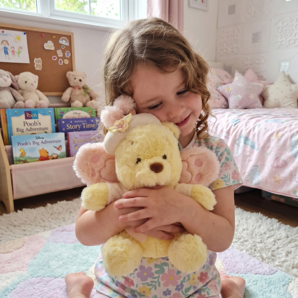 PELUCHE OSO AMARILLO CON ALAS 27 CM - 3