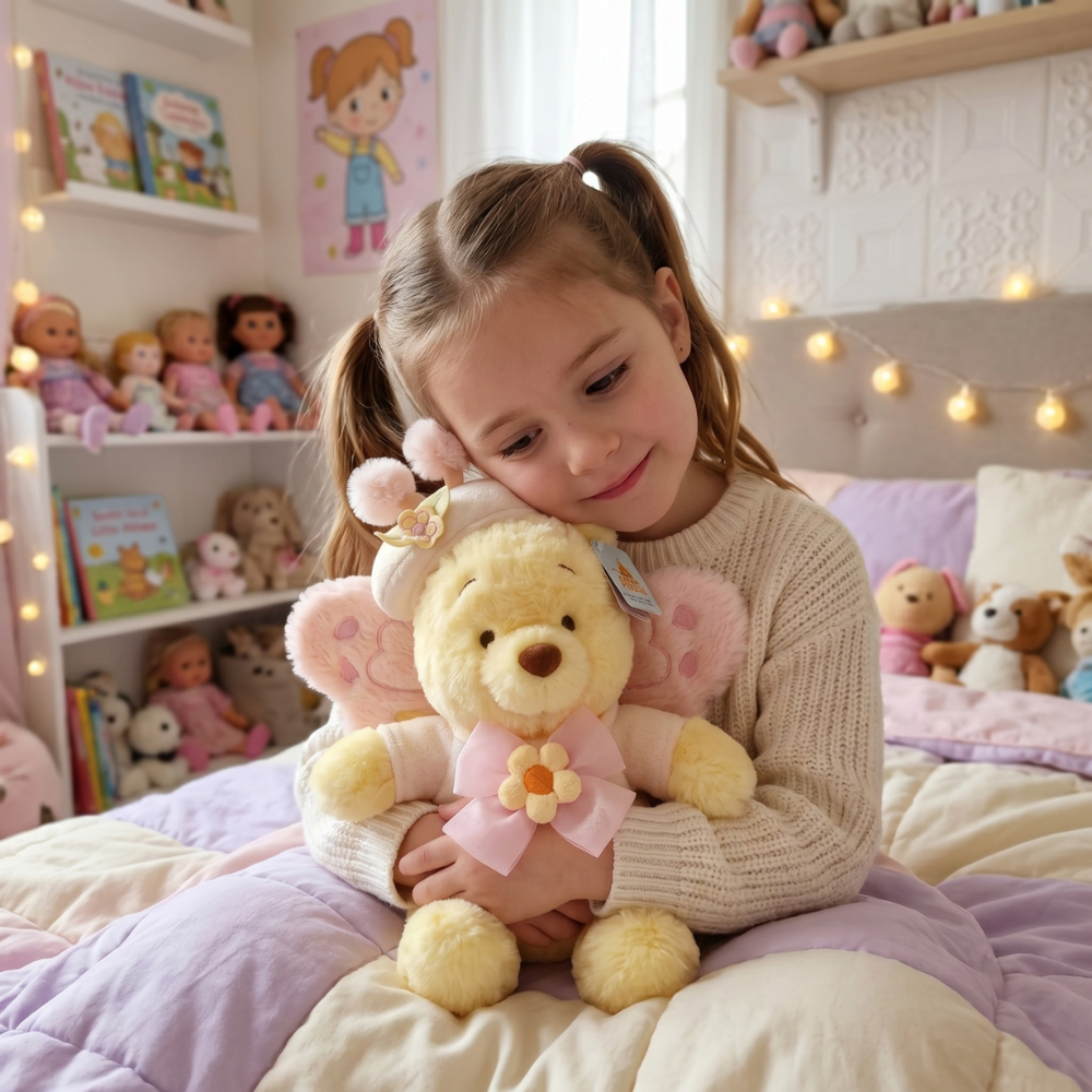 PELUCHE OSO AMARILLO CON ALAS 27 CM - 4