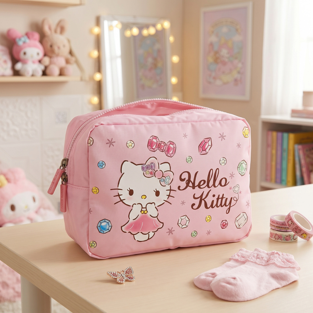 BOLSA ORGANIZADORA HELLO KITTY 1 DIVISIÓN - 2