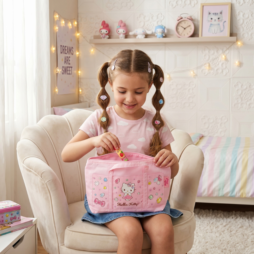BOLSA ORGANIZADORA HELLO KITTY CON MÚLTIPLES DIVISIONES - 3