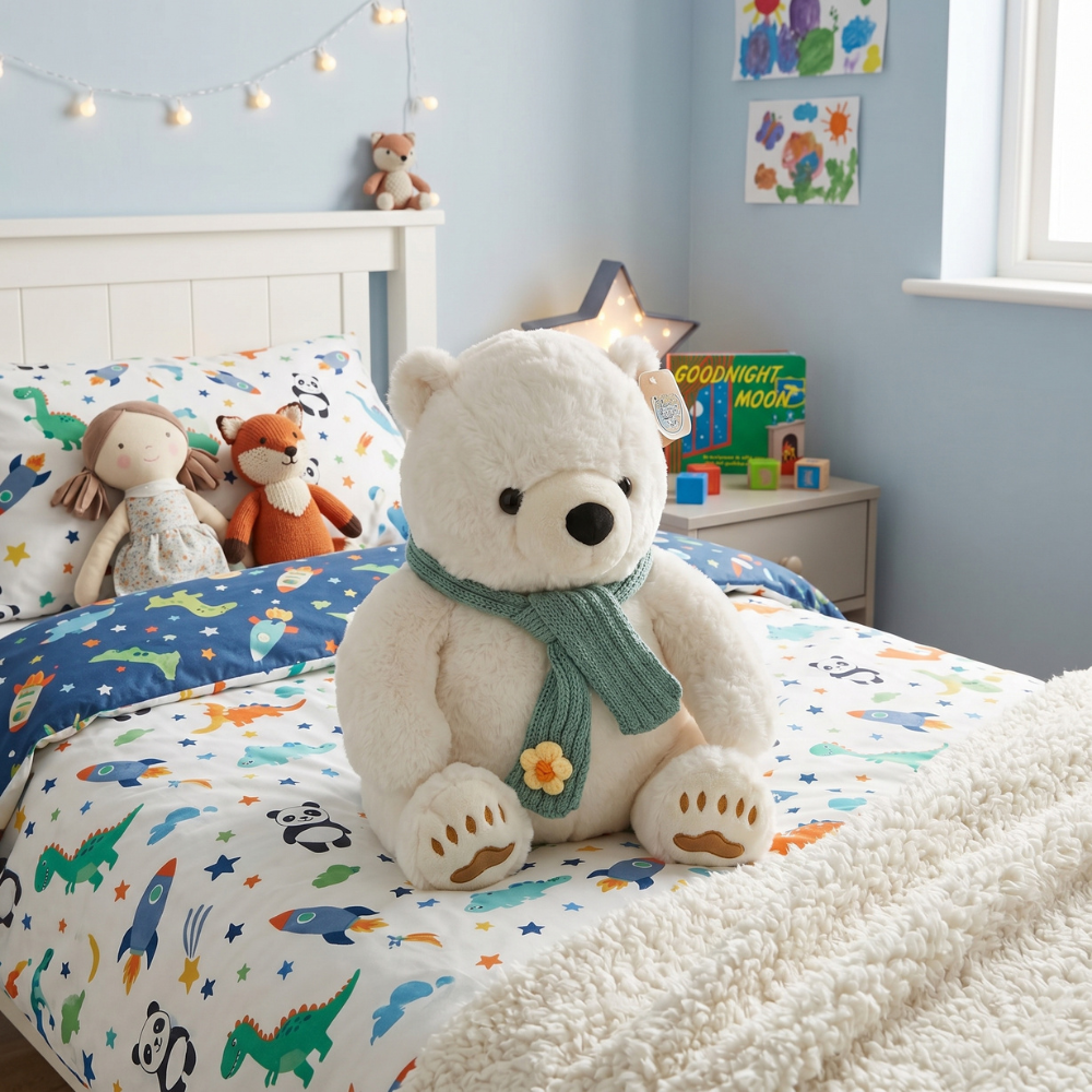 PELUCHE OSO POLAR 45 CM - 1