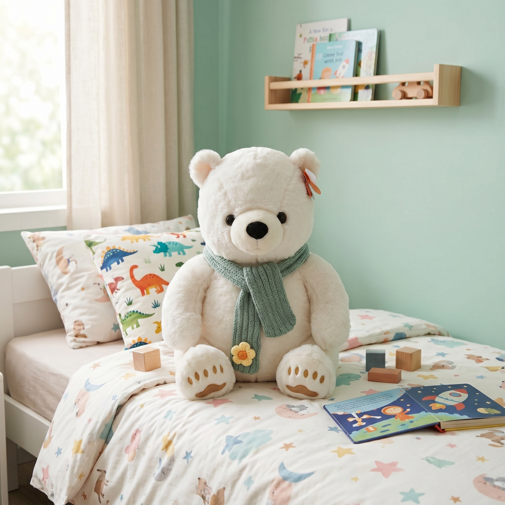 PELUCHE OSO POLAR 45 CM - 2
