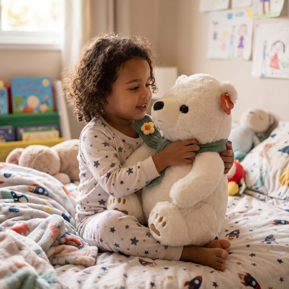 PELUCHE OSO POLAR 45 CM - 3