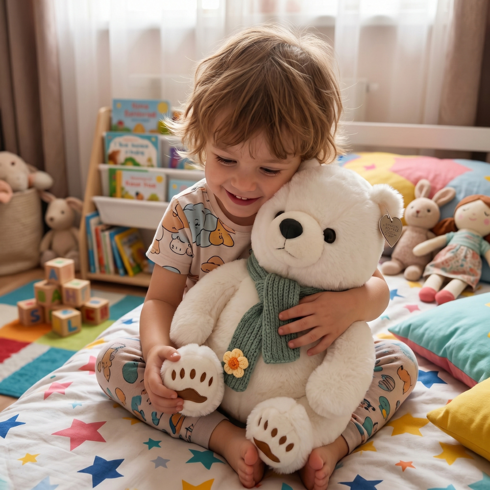 PELUCHE OSO POLAR 45 CM - 4