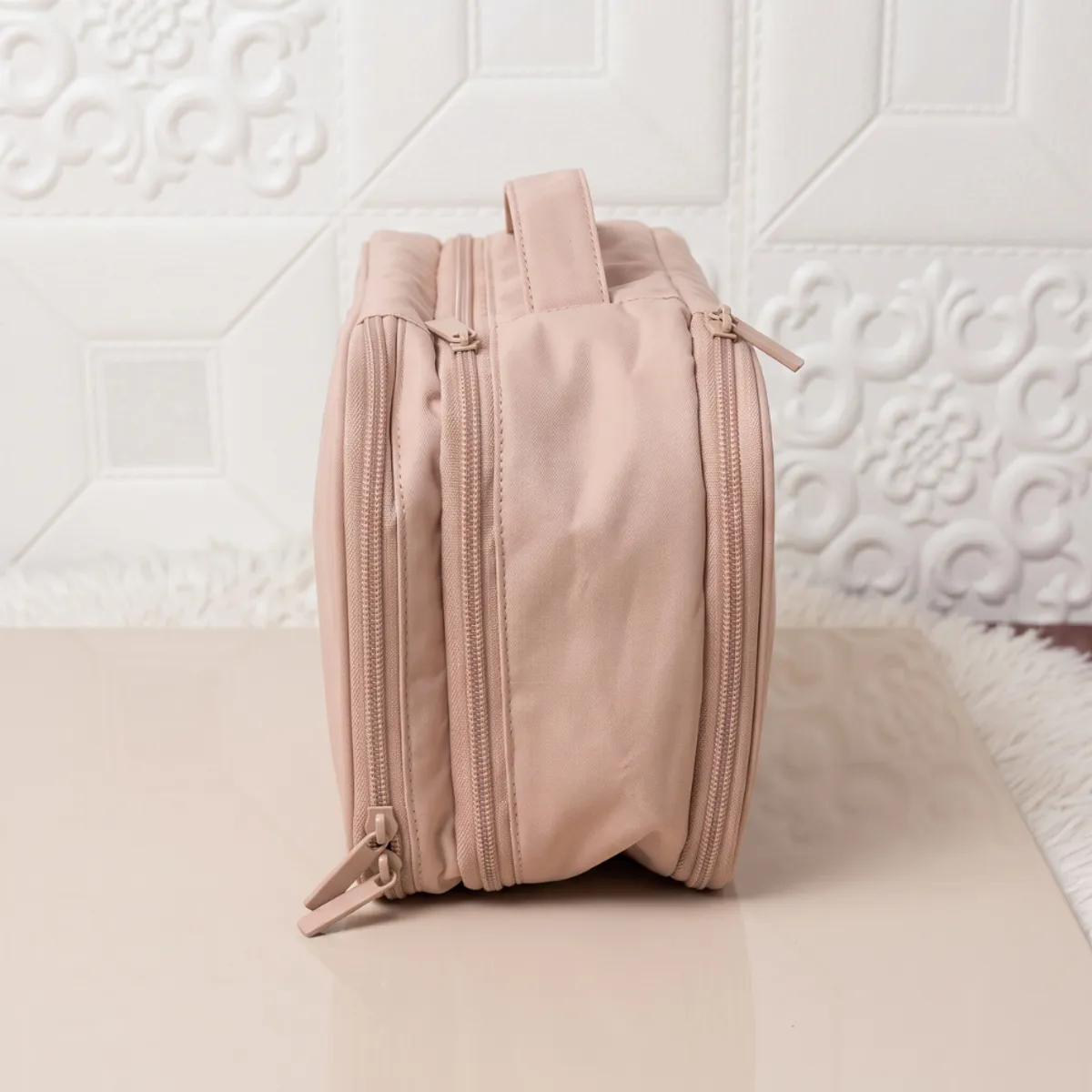 BOLSA ORGANIZADOR DE VIAJE DE ALTA GAMA BEIGE - 2