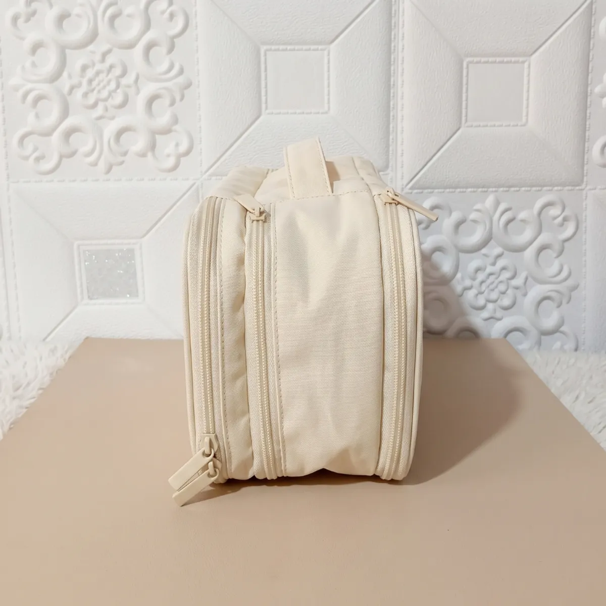 BOLSA ORGANIZADOR DE VIAJE DE ALTA GAMA HUESO - 2