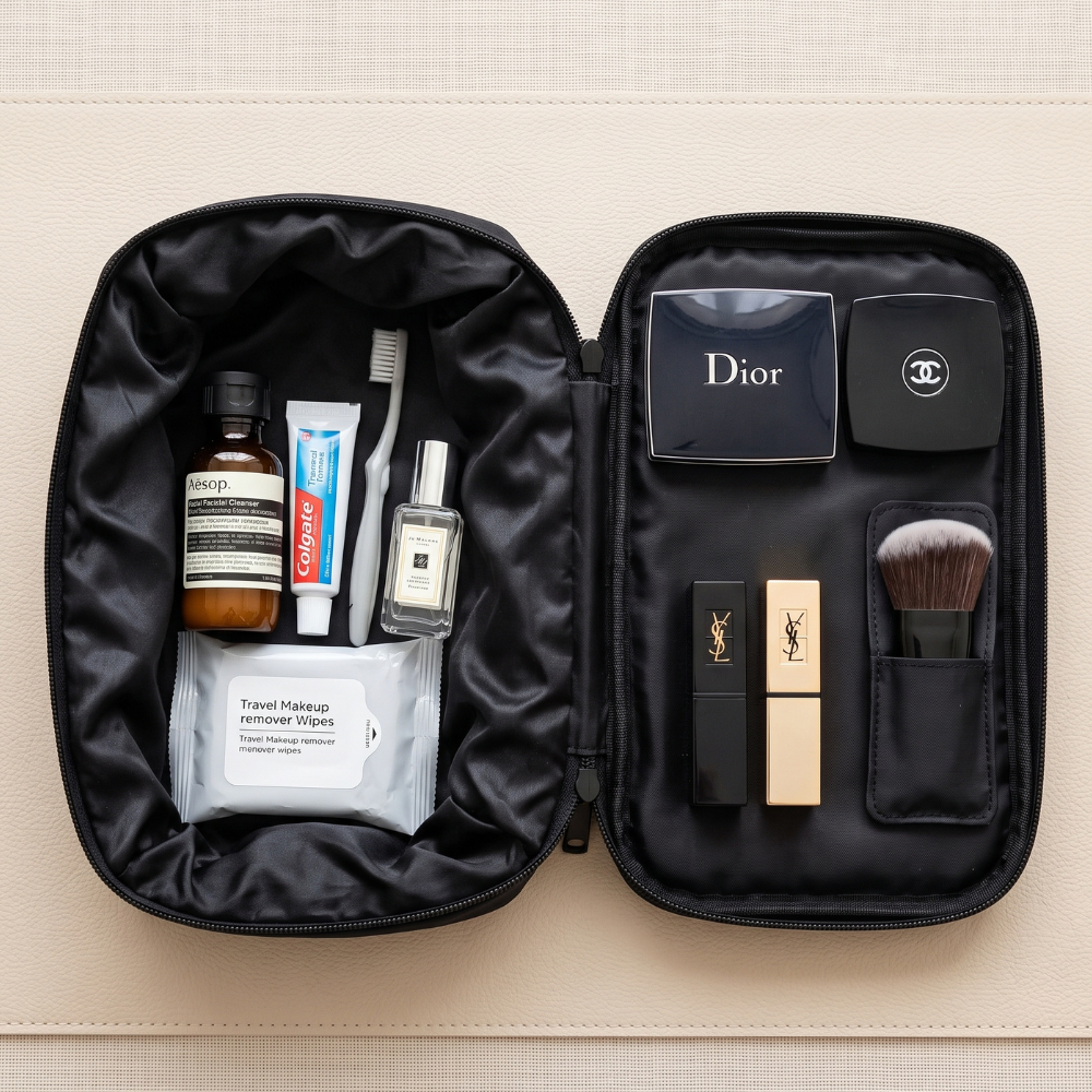 BOLSA ORGANIZADOR DE VIAJE DE ALTA GAMA NEGRO - 3