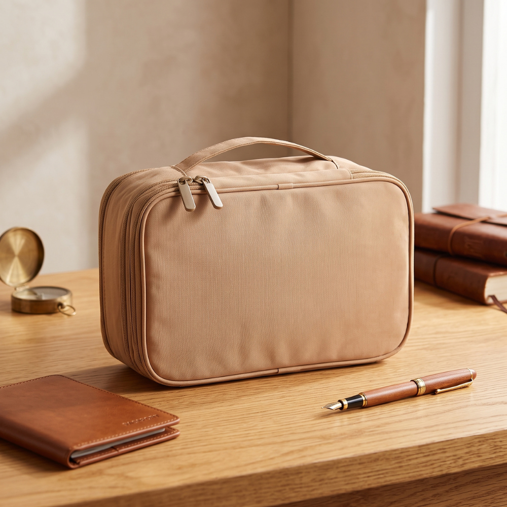 BOLSA ORGANIZADOR DE VIAJE DE ALTA GAMA CAMEL - 1