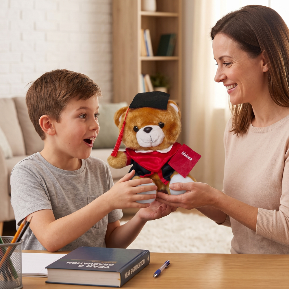 PELUCHE OSO GRADUADO 27 CM - 3