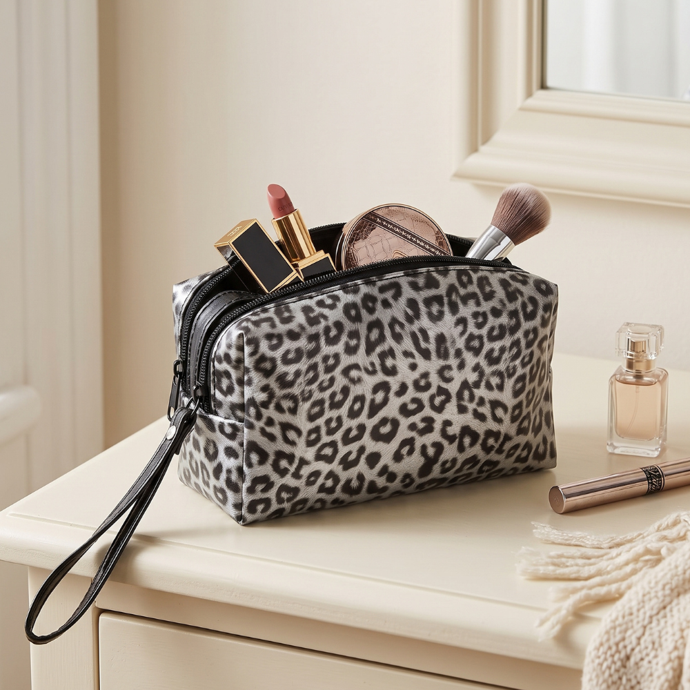 NECESER ANIMAL PRINT GRIS - 2