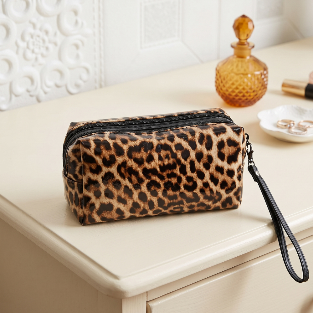 NECESER ANIMAL PRINT BEIGE - 1