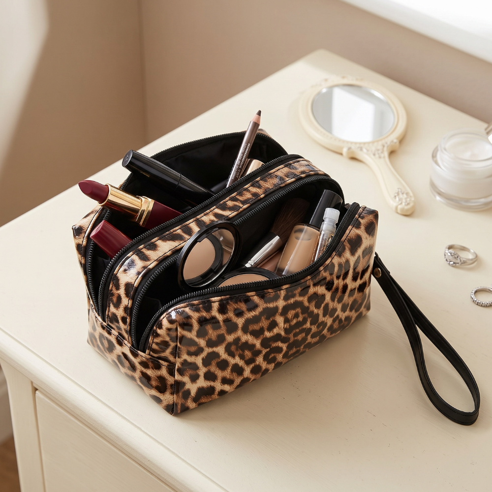 NECESER ANIMAL PRINT BEIGE - 2