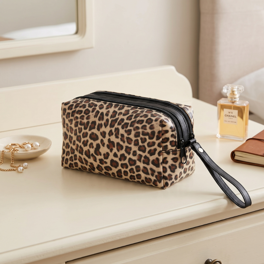 NECESER ANIMAL PRINT HUESO - 1