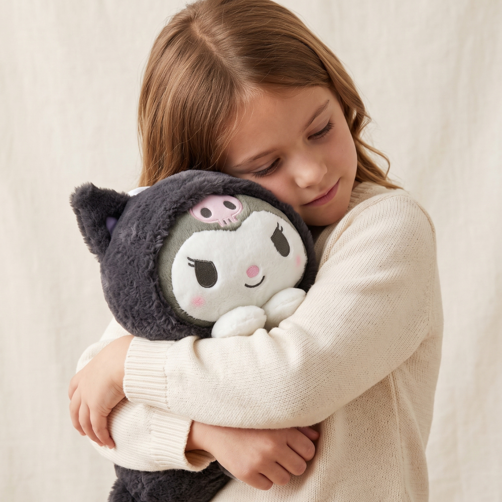 PELUCHE GATO NEGRO 17 CM - 3