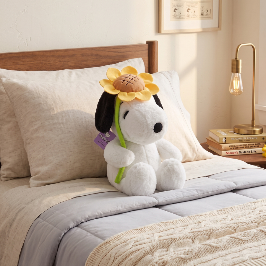 PELUCHE PERRO CON GIRASOL 42 CM - 3