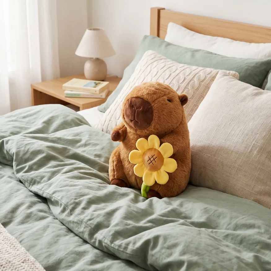 PELUCHE CAPIBARA 34 CM - 1