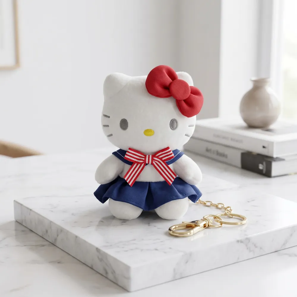 LLAVERO DE HELLO KITTY AZUL - 1