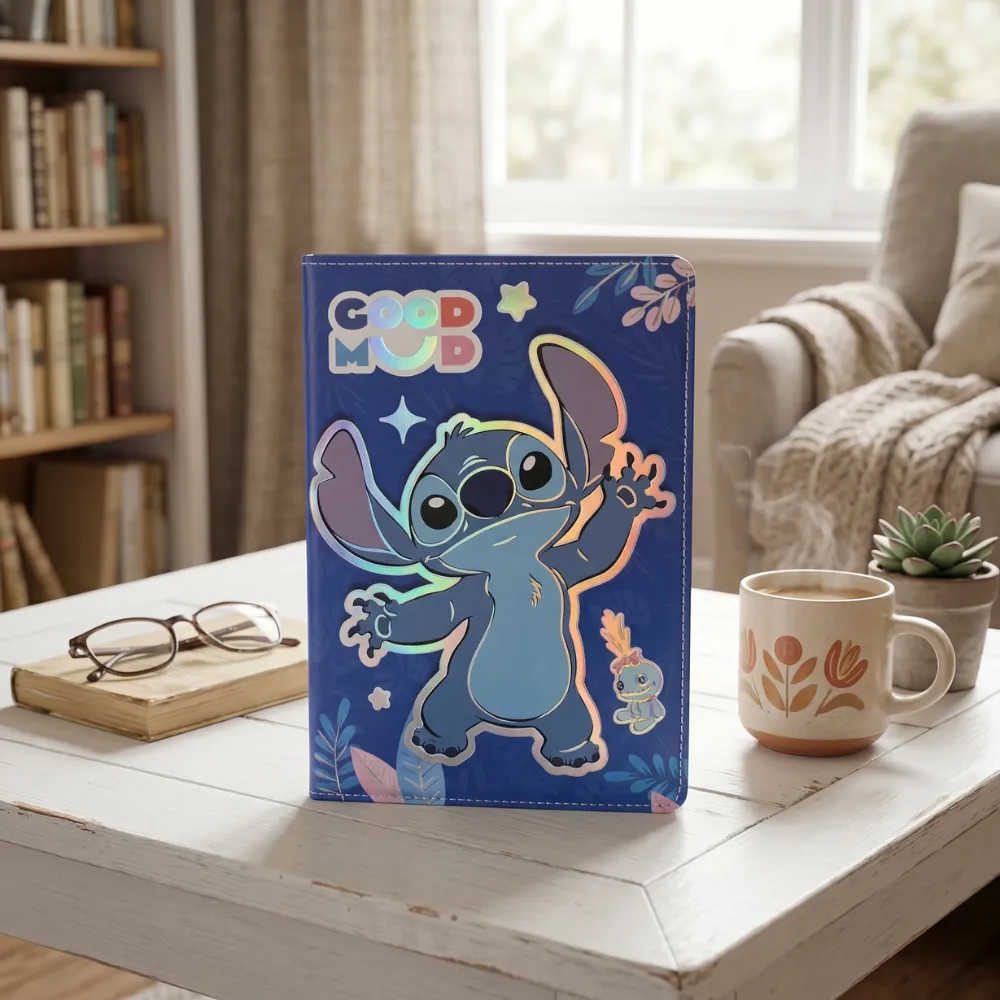 LIBRETA DIARIO DE STITCH AZUL - 3