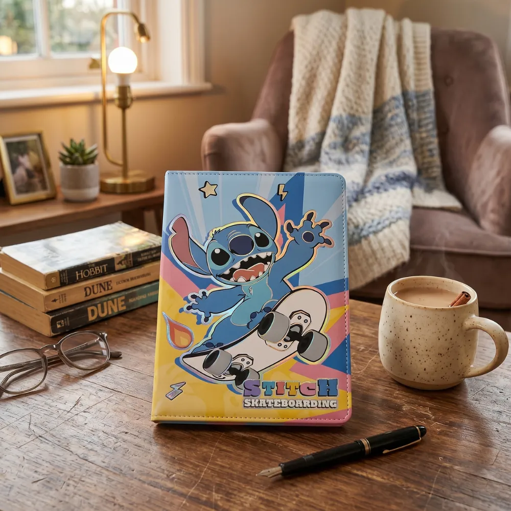 LIBRETA DIARIO DE STITCH CON SKATE - 1