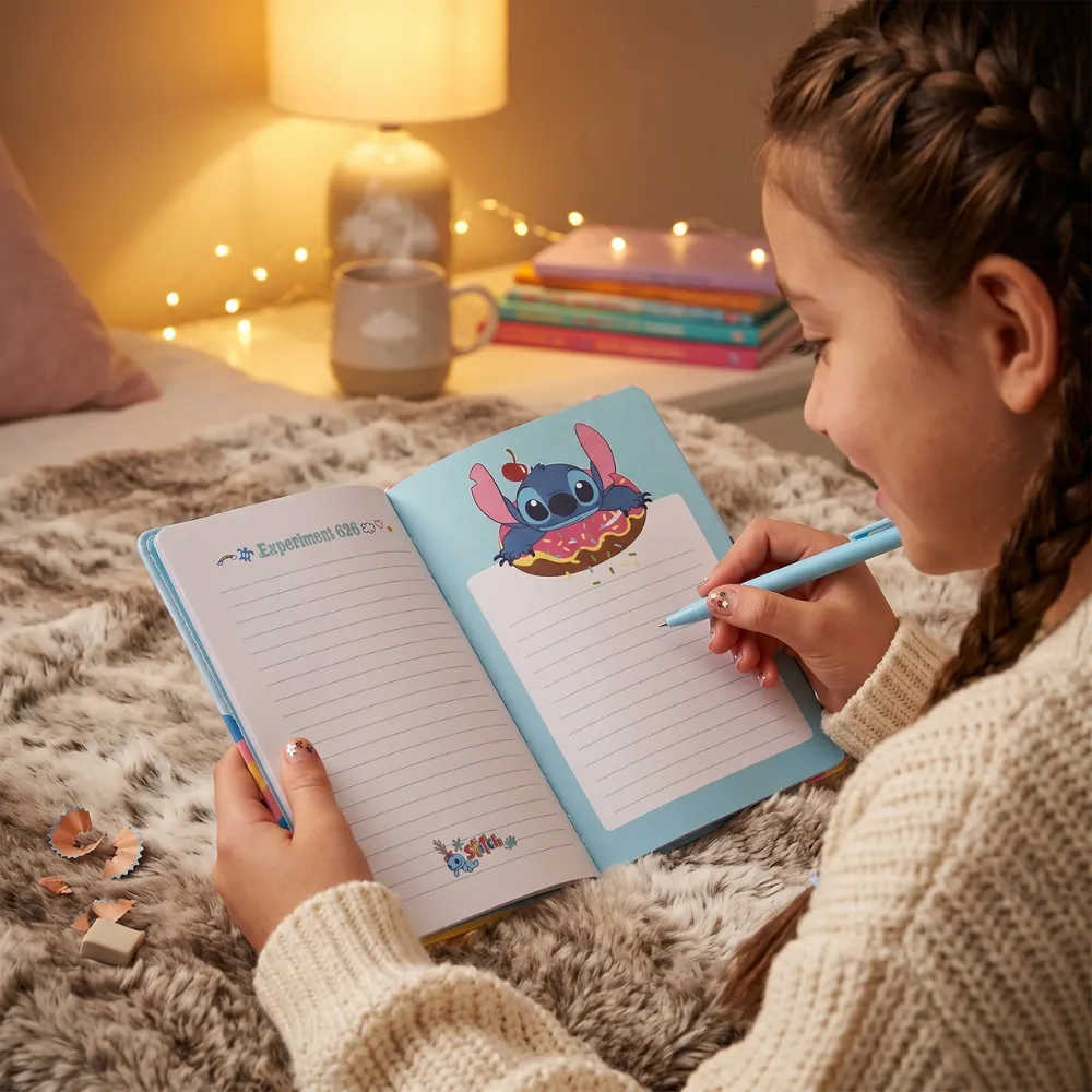 LIBRETA DIARIO DE STITCH CON SKATE - 3