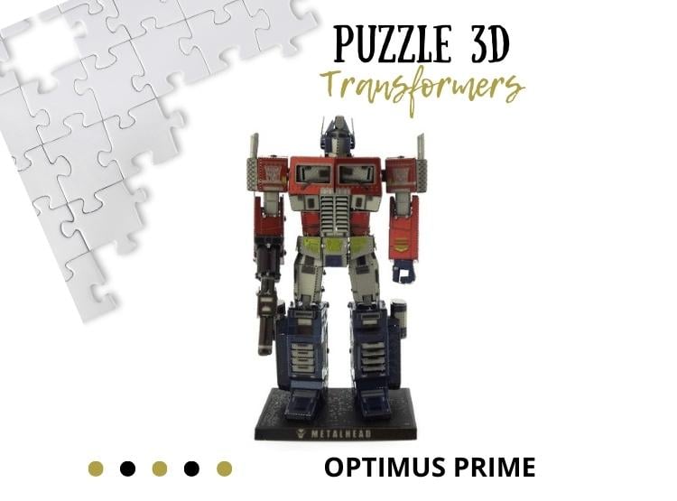 ROMPECABEZAS SHEEPBUSTER ARMABLE 3D TRANSFORMERS PARA NIÑOS Y ADULTOS - 1