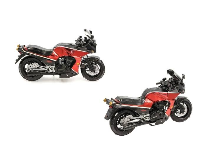 ROMPECABEZAS ARMABLE 3D MOTO KAWASAKI PARA NIÑOS Y ADULTOS - 3