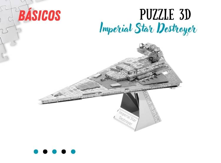 ROMPECABEZAS ARMABLE 3D IMPERIAL STAR DESTROYER PARA NIÑOS Y ADULTOS - 1