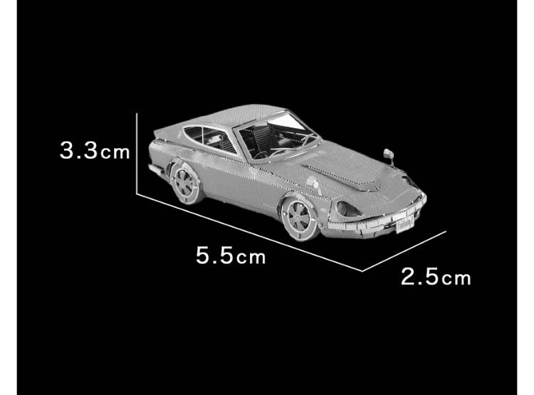 ROMPECABEZAS ARMABLE 3D NISSAN DATSUN 24OZ PARA NIÑOS Y ADULTOS - 6