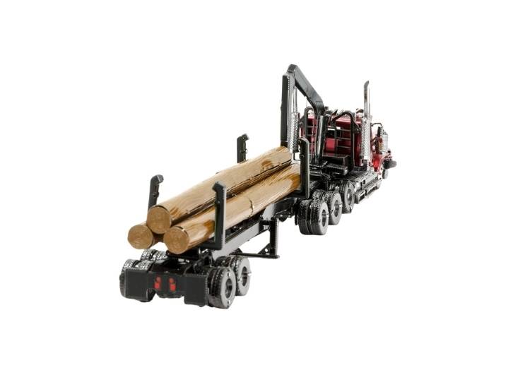 ROMPECABEZAS ARMABLE 3D CAMION MADERERO PARA NIÑOS Y ADULTOS - 3