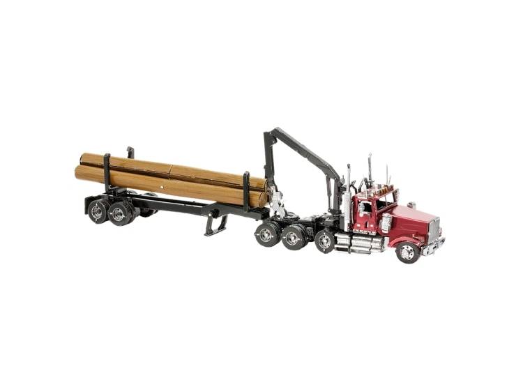 ROMPECABEZAS ARMABLE 3D CAMION MADERERO PARA NIÑOS Y ADULTOS - 4