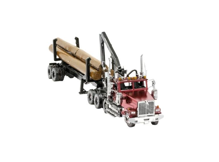 ROMPECABEZAS ARMABLE 3D CAMION MADERERO PARA NIÑOS Y ADULTOS - 5