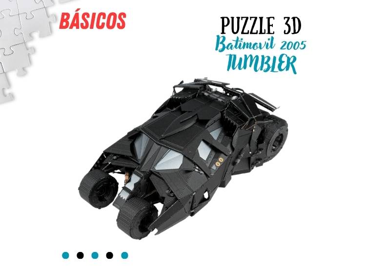 ROMPECABEZAS ARMABLE 3D BATIMOVIL 2005 PARA NIÑOS Y ADULTOS - 1