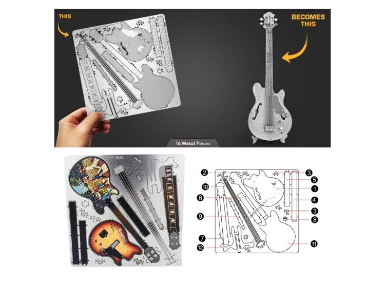 ROMPECABEZAS ARMABLE 3D BAJO THE BEATLES PARA NIÑOS Y ADULTOS - 7