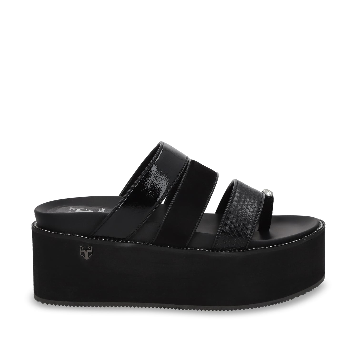 SANDALIA NEGRA MUJER 15662 GOTTA - 1