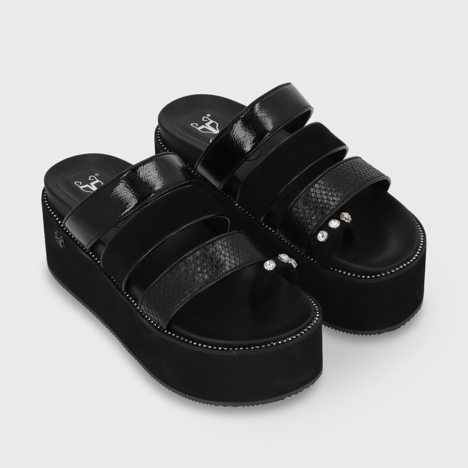 SANDALIA NEGRA MUJER 15662 GOTTA - 4