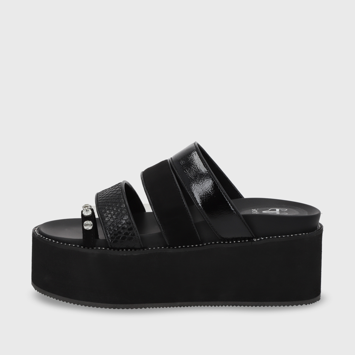 SANDALIA NEGRA MUJER 15662 GOTTA - 5