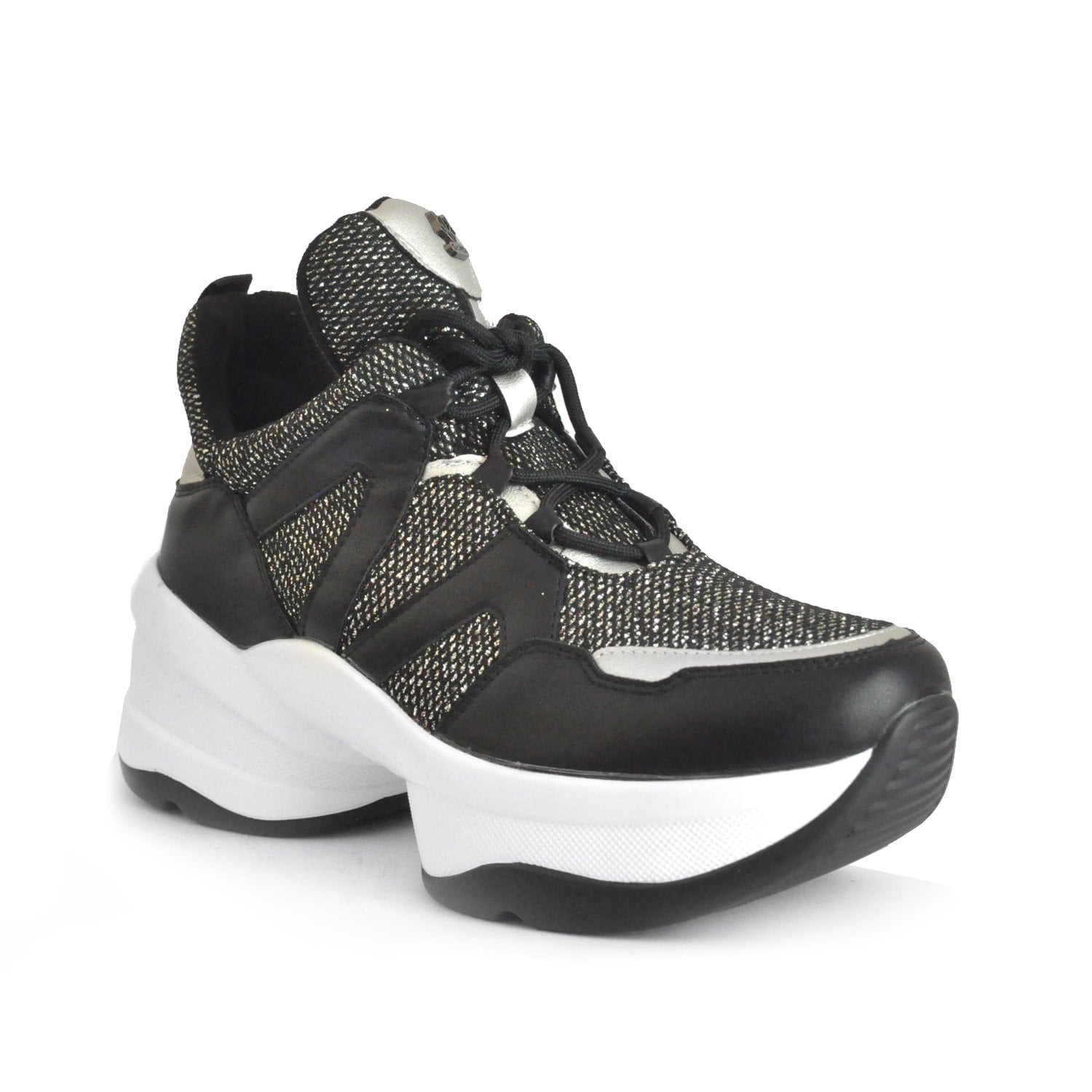 ZAPATILLA METALICA NEGRA MUJER C7293 GOTTA - 2