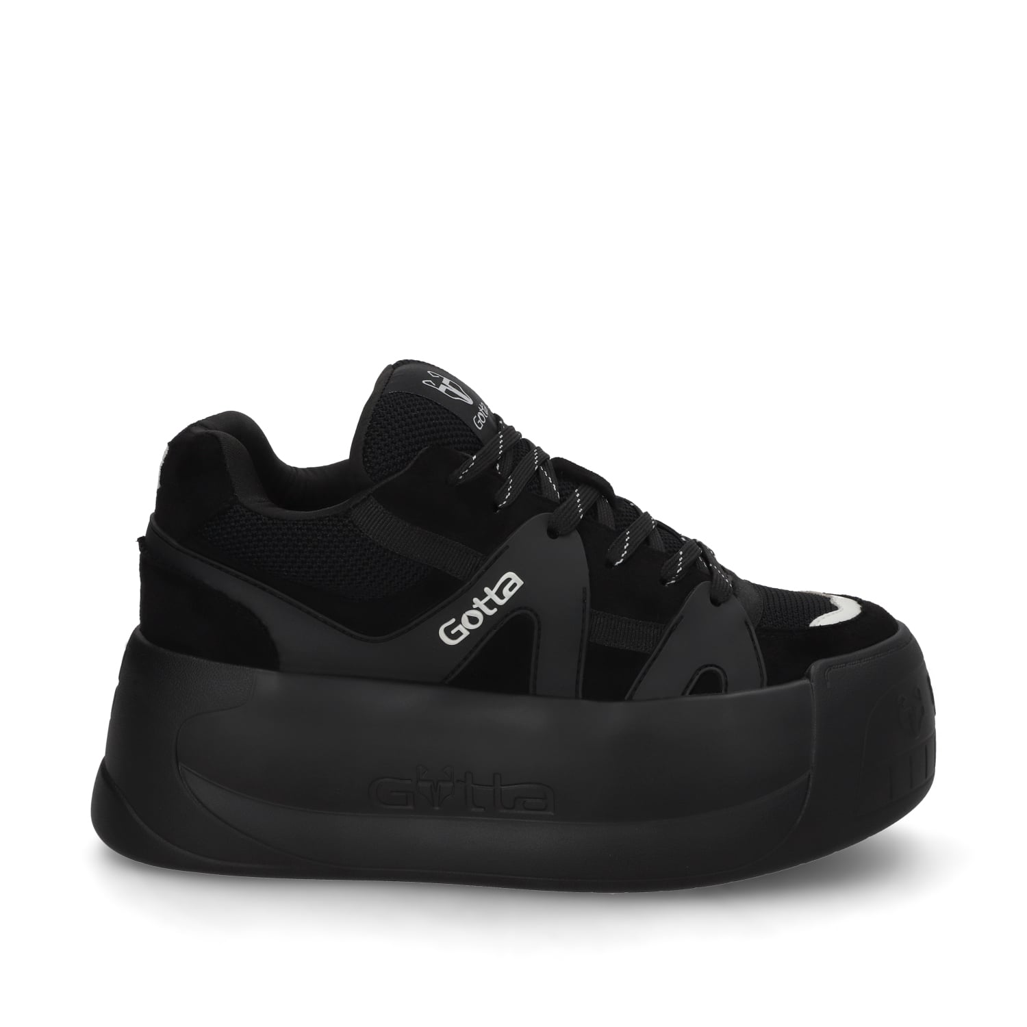 ZAPATILLA NEGRA MUJER C7324 GOTTA - 1
